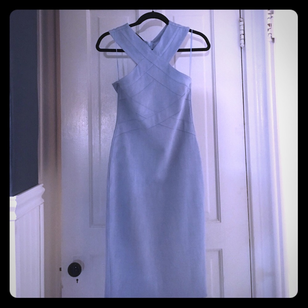 Missguided Blue Sexy Dress